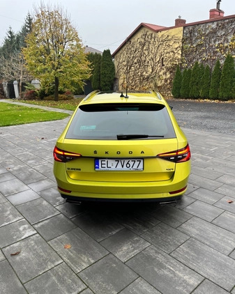 Skoda Superb cena 171500 przebieg: 99500, rok produkcji 2020 z Żychlin małe 407